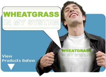 WheatGrass in My System T-Shirts